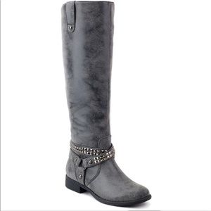 Size 10 Olivia Miller knee-high boots